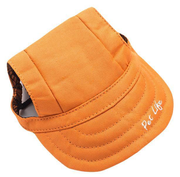 Cap-Tivating UV Protectant Adjustable Dog Hat Cap – Multiple Colors