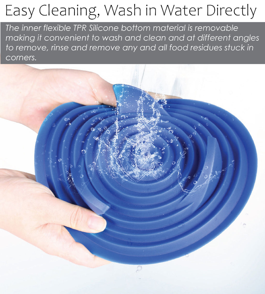 Cirlicue Mountain Shaped Modern Slow Feeding Pet Bowl