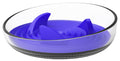 Cirlicue Shark Fin Shaped Modern Slow Feeding Pet Bowl