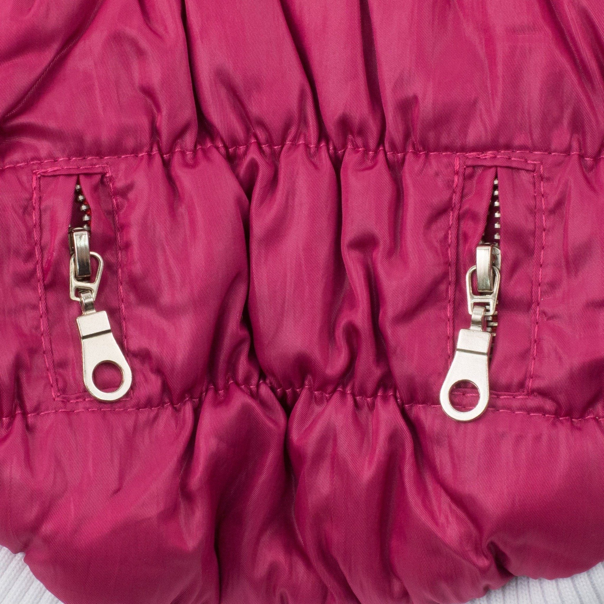 Classic Metallic Fashion 3M Insulated Dog Coat Parka with Removable Hood – Solid Colors