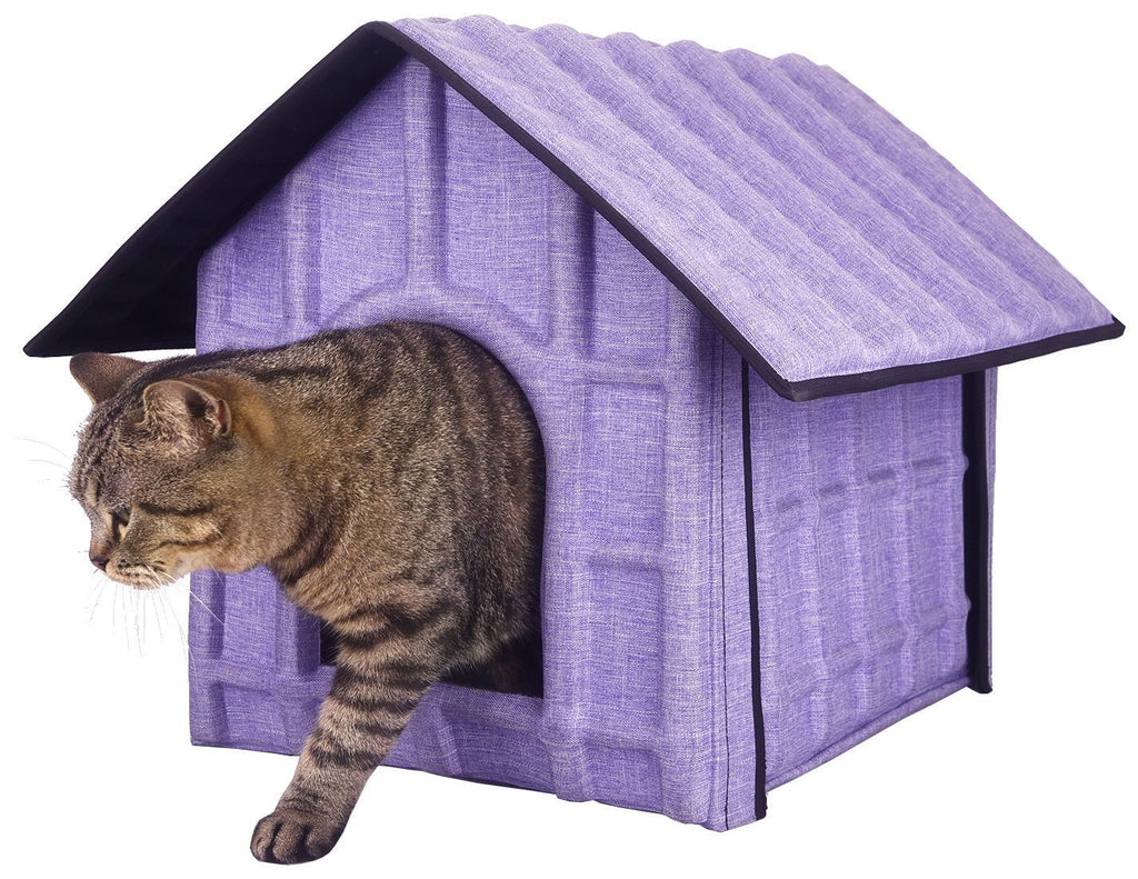 Collapsi-Pad Folding Lightweight Travel Pet House with Inner Mat
