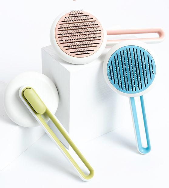 Concepto Modern Bristle Grooming Pet Deshedder Comb