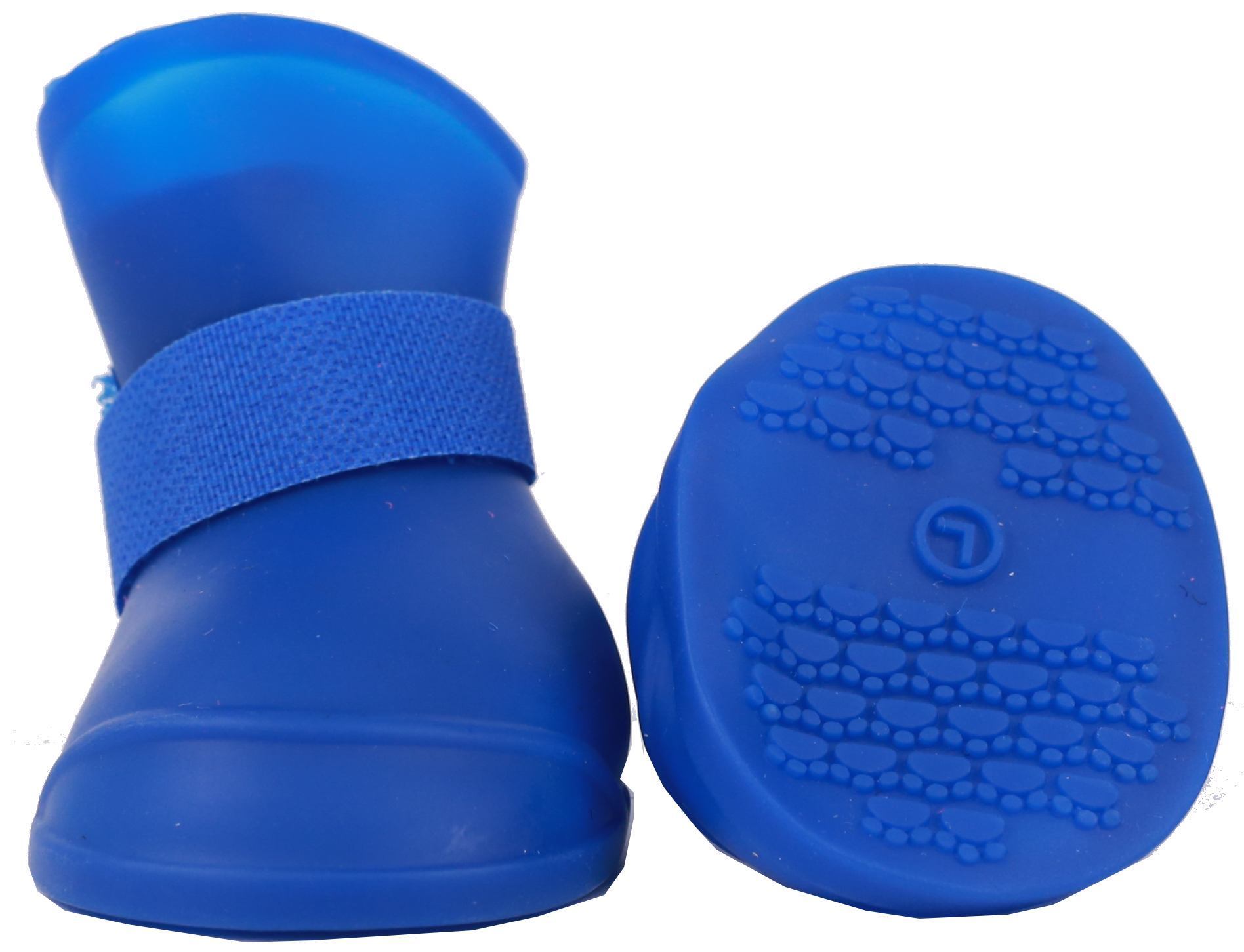 Elastic Protective Multi-Usage All-Terrain Rubberized Dog Shoes – Set of 4