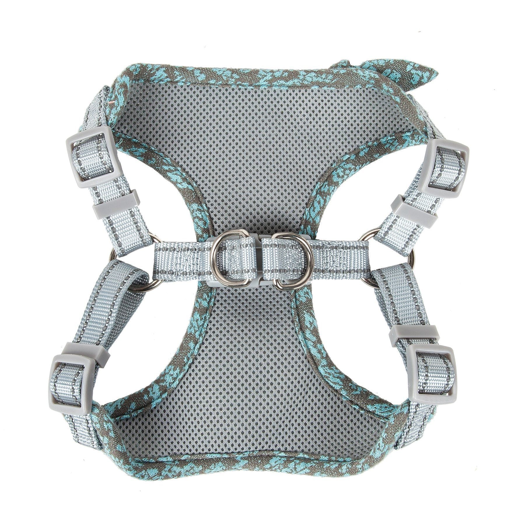 Fidomite Mesh Adjustable Dog Harness with Designer Bowtie