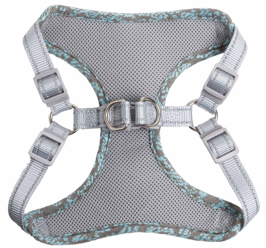 Fidomite Mesh Adjustable Dog Harness with Designer Neck Tie