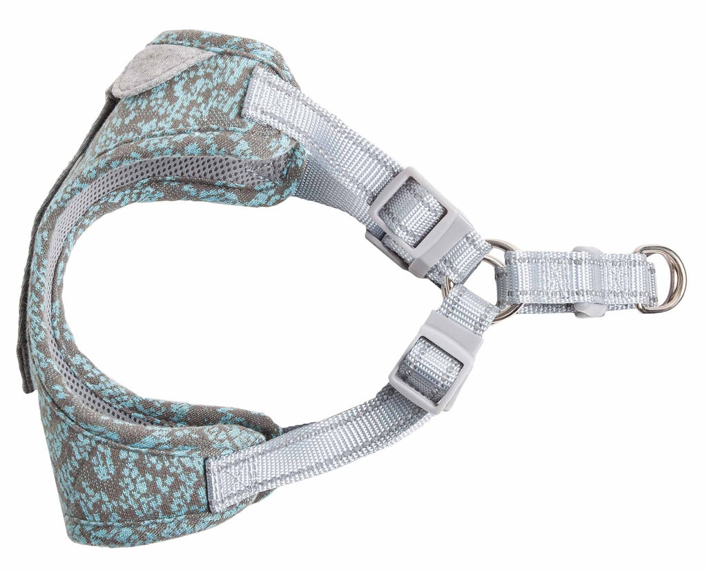 Fidomite Mesh Adjustable Dog Harness with Designer Neck Tie