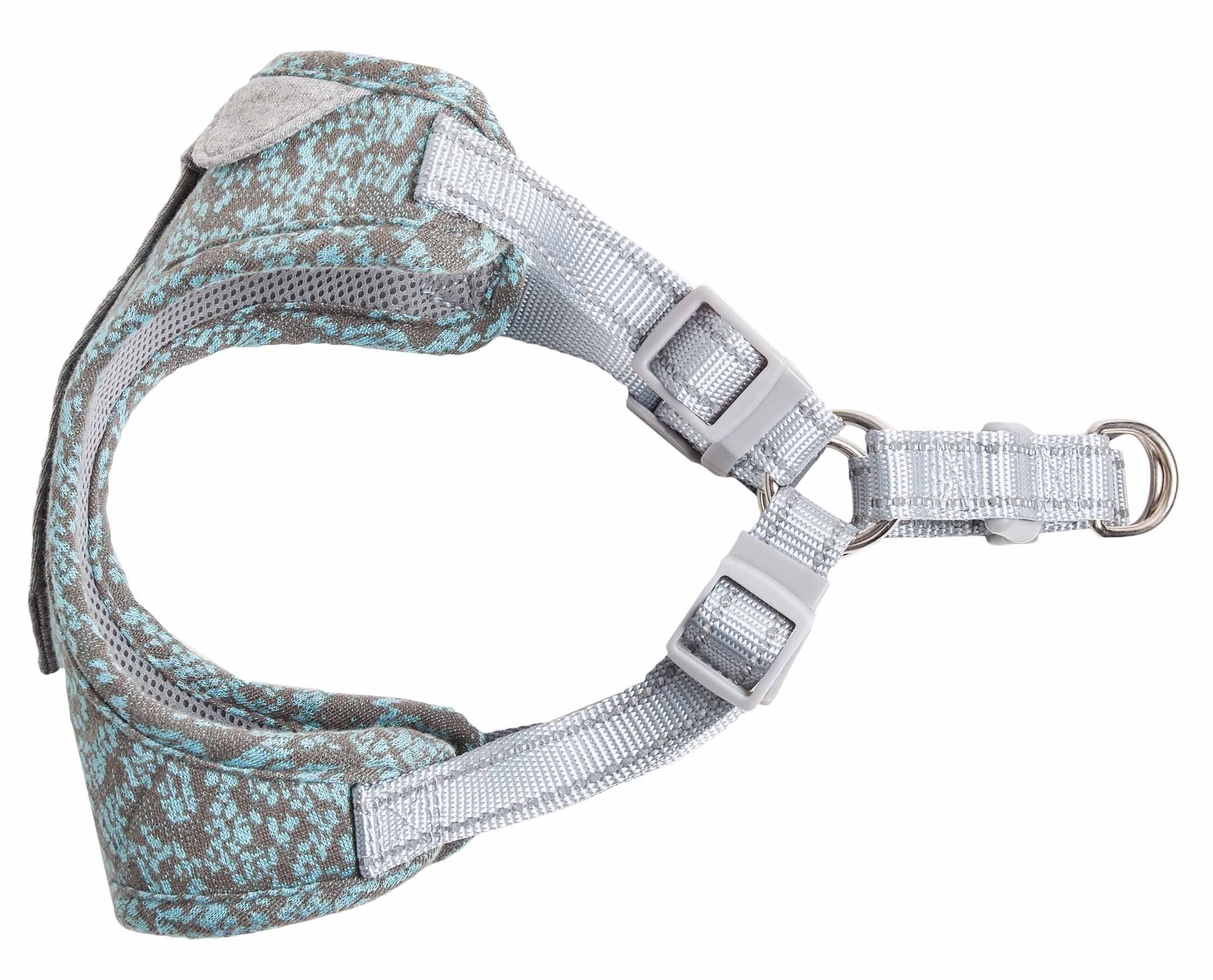 Fidomite Mesh Adjustable Dog Harness with Designer Neck Tie