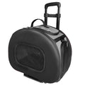 Final Destination Airline Approved 2-in-1 Tough-Shell Wheeled Travel Dog Carrier Crate