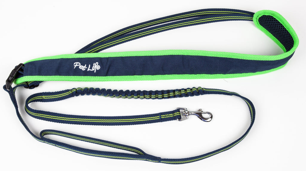 Free-Fetcher Hands-Free Over-The-Shoulder Shock Absorbent Dog Leash