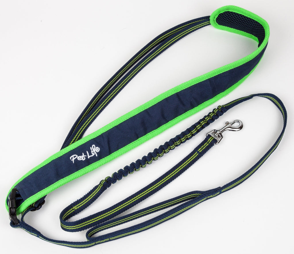 Free-Fetcher Hands-Free Over-The-Shoulder Shock Absorbent Dog Leash