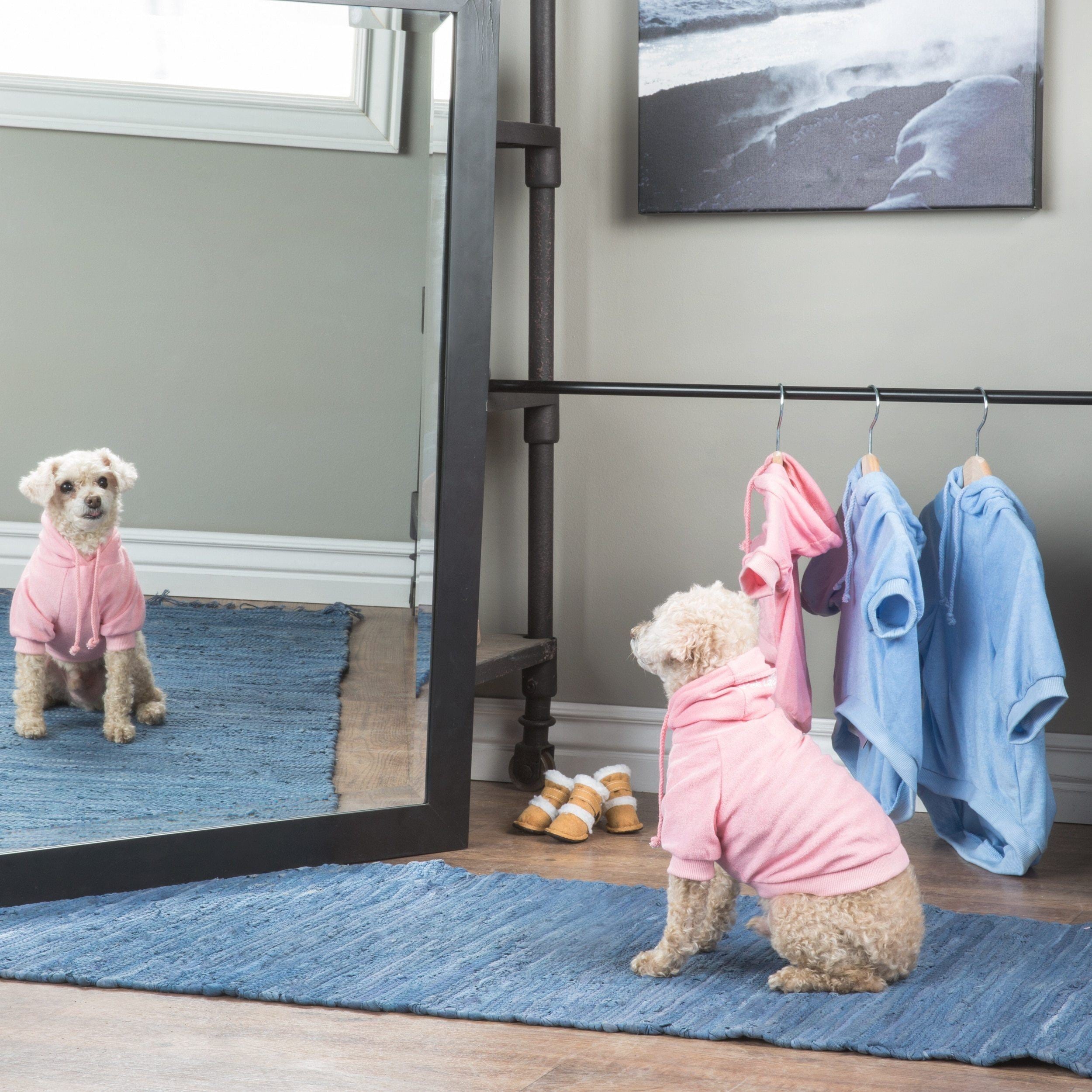 French Terry Ultra-Soft Quick-Drying Hooded Dog Sweater