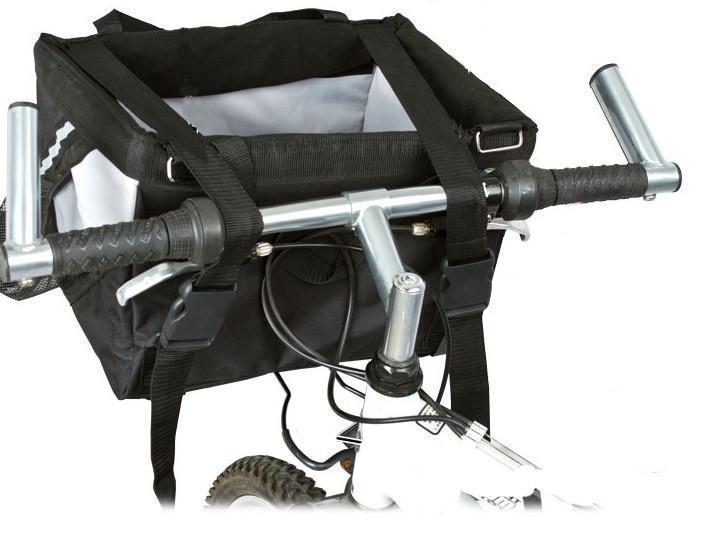 Fur-Cycle 2-in-1 Bicycle Attachment Soft Folding Travel Dog Carrier Crate