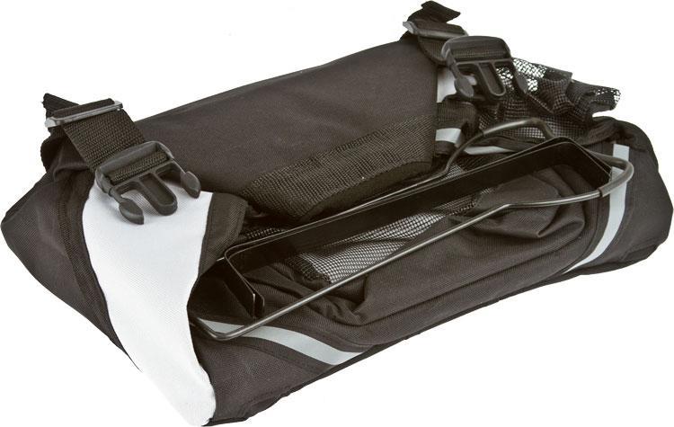 Fur-Cycle 2-in-1 Bicycle Attachment Soft Folding Travel Dog Carrier Crate