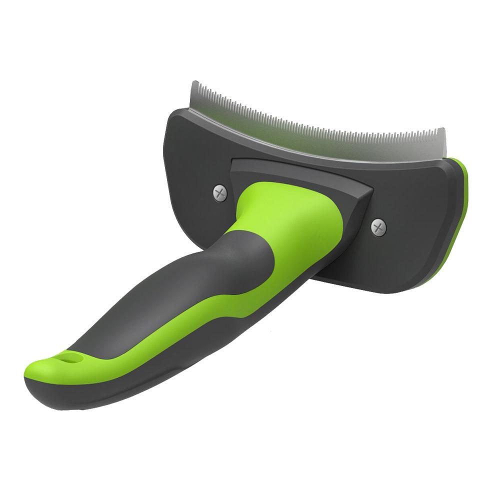 Fur-Guard Easy Self-Cleaning Grooming Deshedder Pet Comb