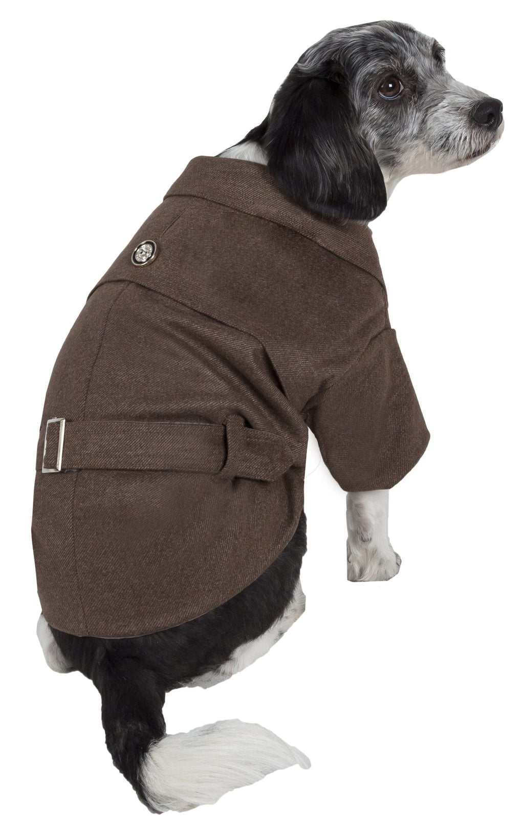 Galore Back-Buckled Fashion Wool Dog Jacket