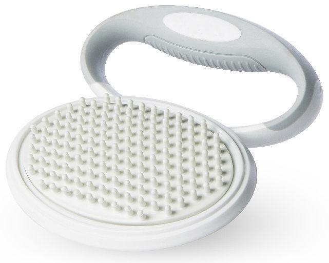 Gyrater Swivel Travel Silicone Massage Grooming Cat Brush