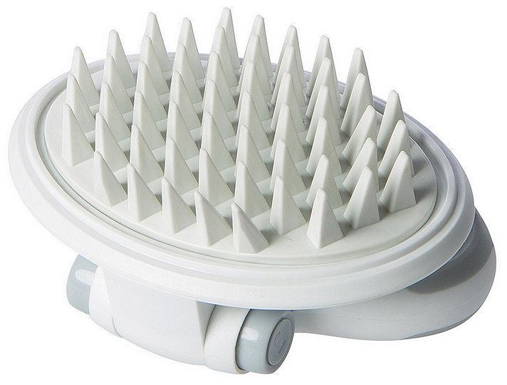 Gyrater Swivel Travel Silicone Massage Grooming Pet Brush