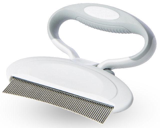 Pet Life ® 'Gyrater' Travel Swivel Curved Pet Grooming Pin Comb