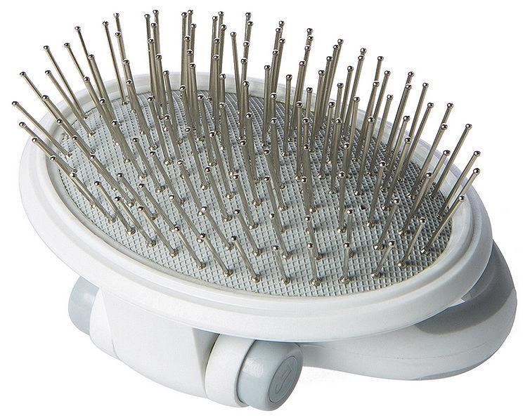 Gyrater Travel Swivel Pet Grooming Pin Brush