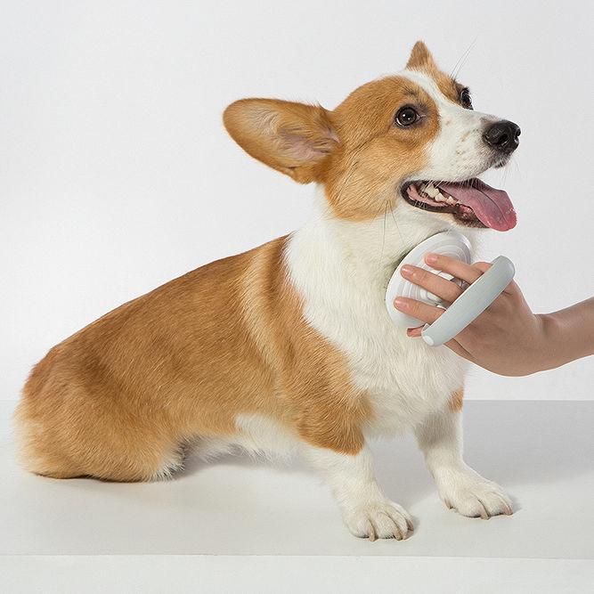 Gyrater Travel Swivel Pet Grooming Pin Brush