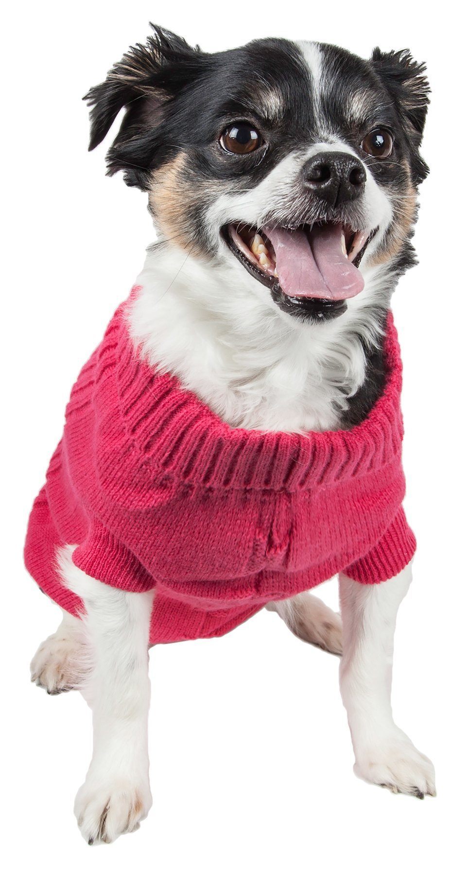 Heavy Cotton Rib-Collared Fashion Dog Sweater