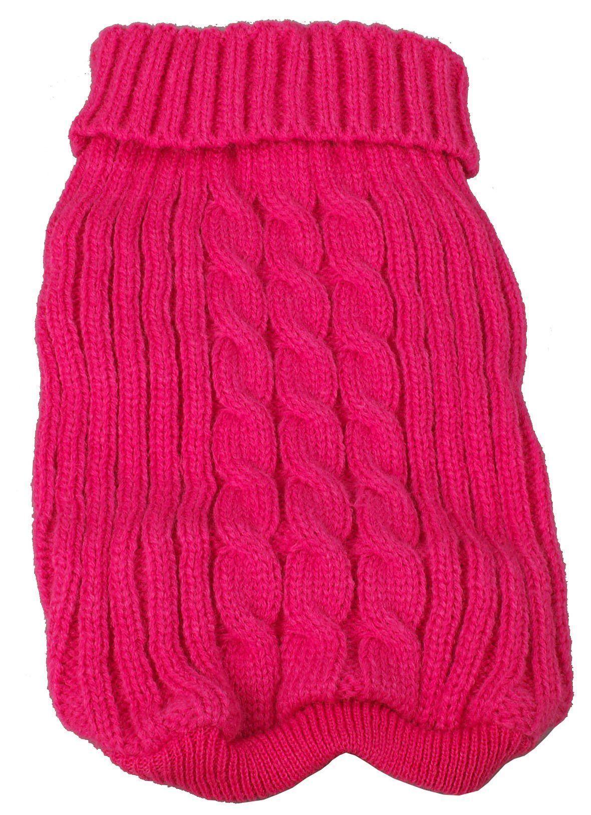 Heavy Cotton Rib-Collared Fashion Dog Sweater