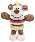 Hugga-Bear Plush Squeaking and Rubber Teething Newborn Puppy Dog Toy