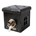 Kitty Kallapse Collapsible Folding Kitty Cat House Bed Ottoman Furniture