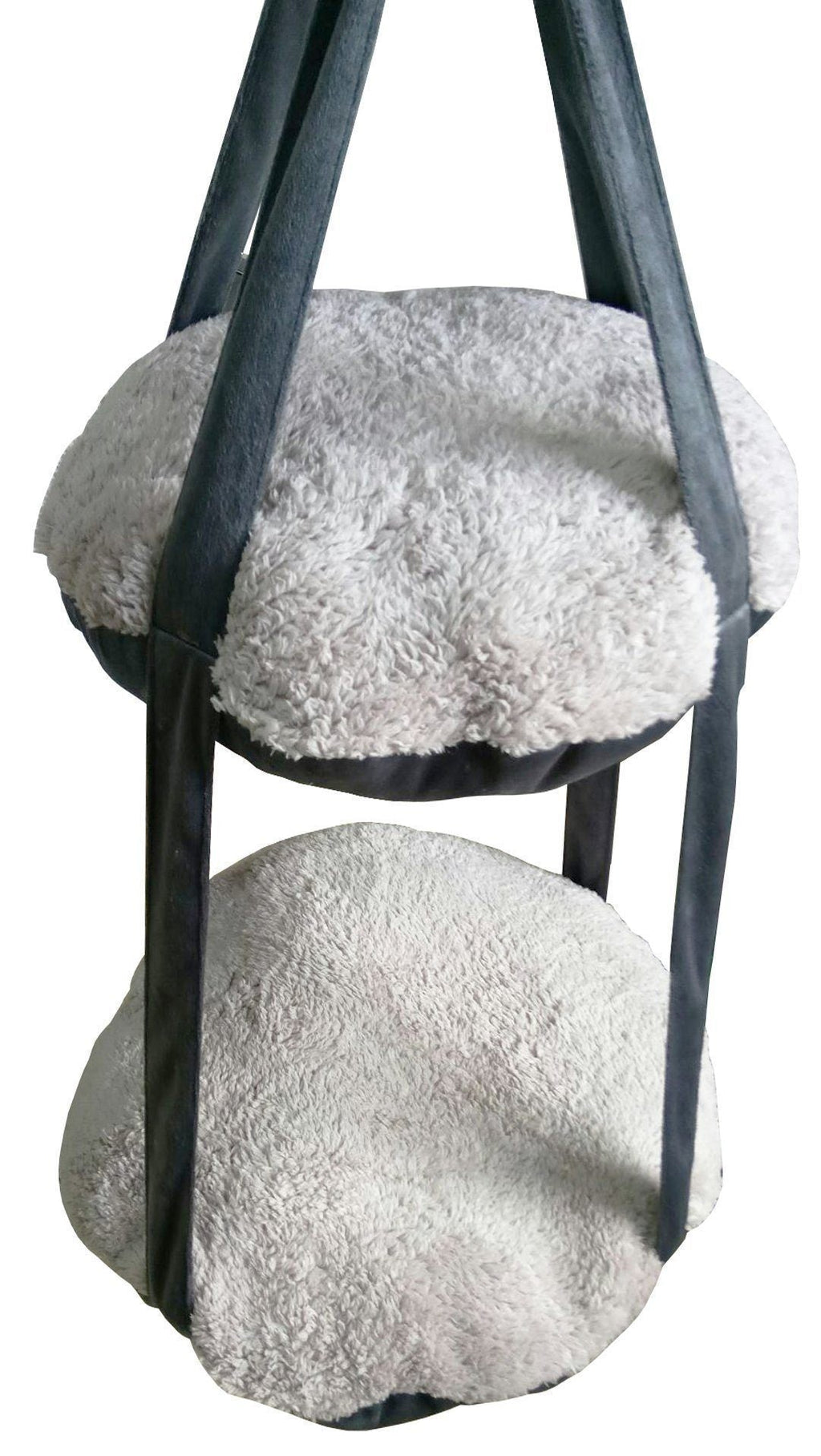 Kittyhaus Dual-Lounge Hanging Hammock Cat Lounger – Multiple Colors