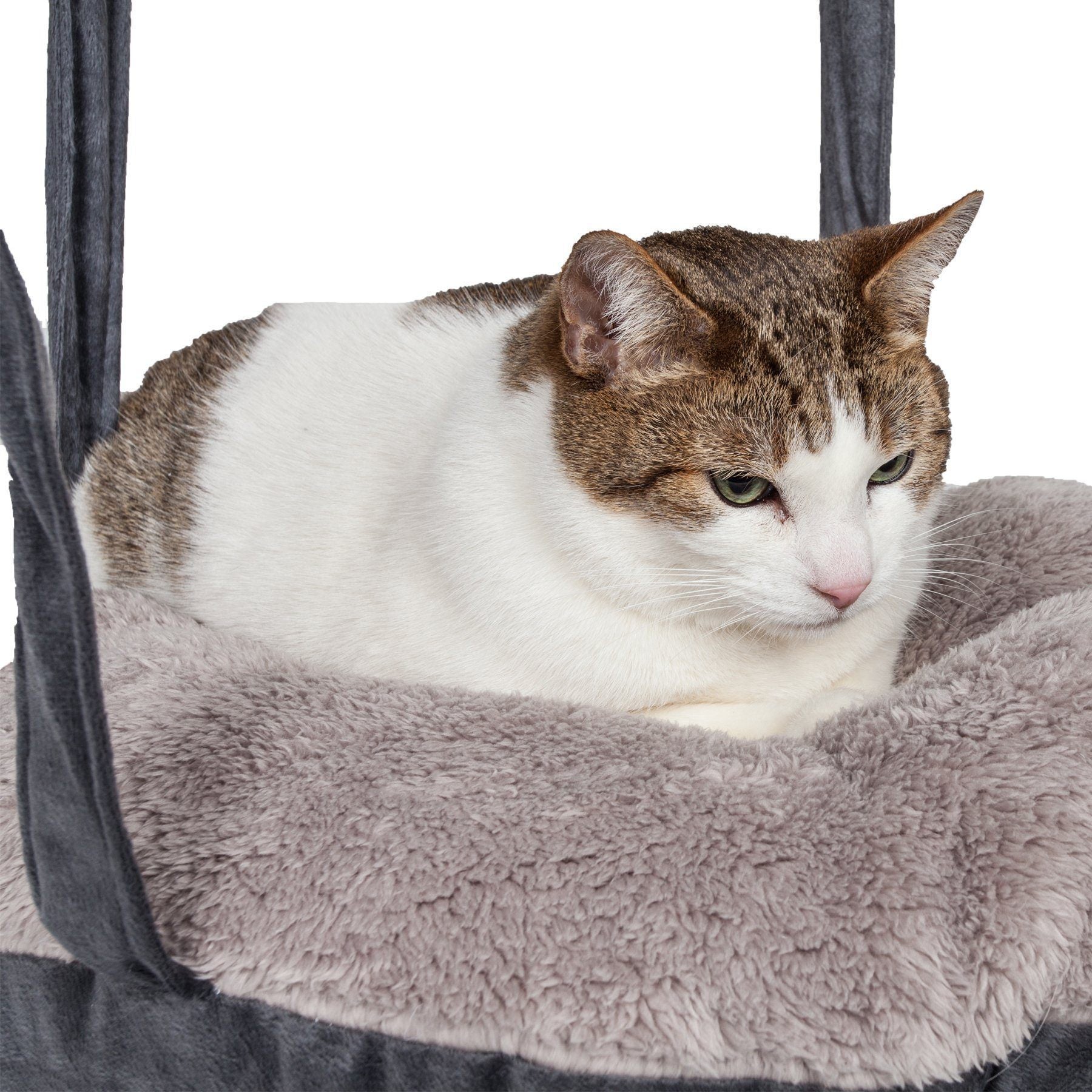 Kittyhaus Dual-Lounge Hanging Hammock Cat Lounger – Multiple Colors
