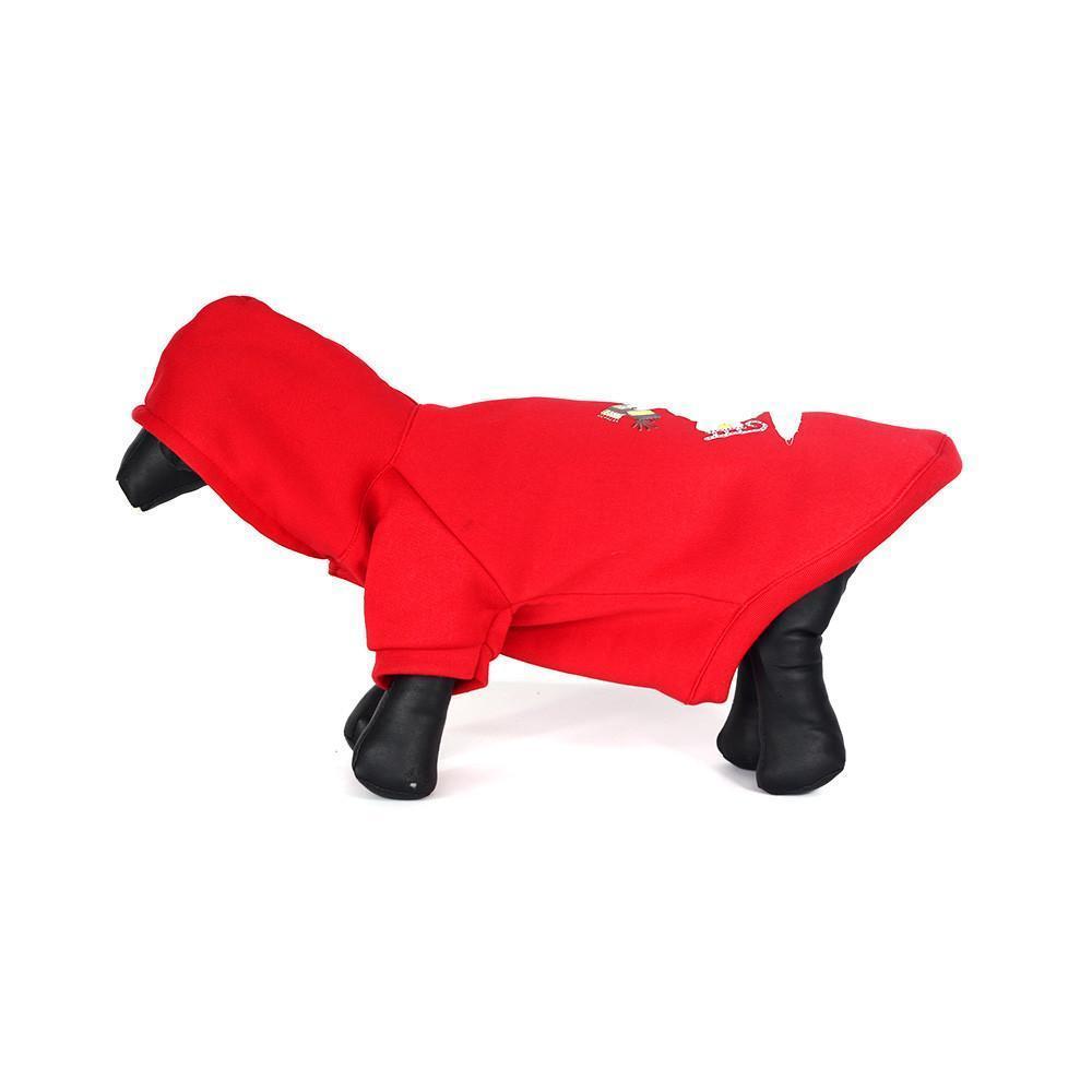 LED Lighting Holiday Snowman Hooded Dog Costume Sweater