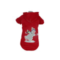 LED Lighting Holiday Snowman Hooded Dog Costume Sweater