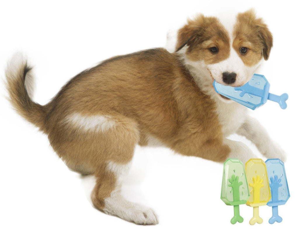 Lick and Gnaw Cooling Ices Cone Freezable Chewable Floating Dog Toy