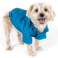 Lightweight Adjustable Collapsible Sporty Avalanche Dog Coat with Pop-Out Zippered Hood