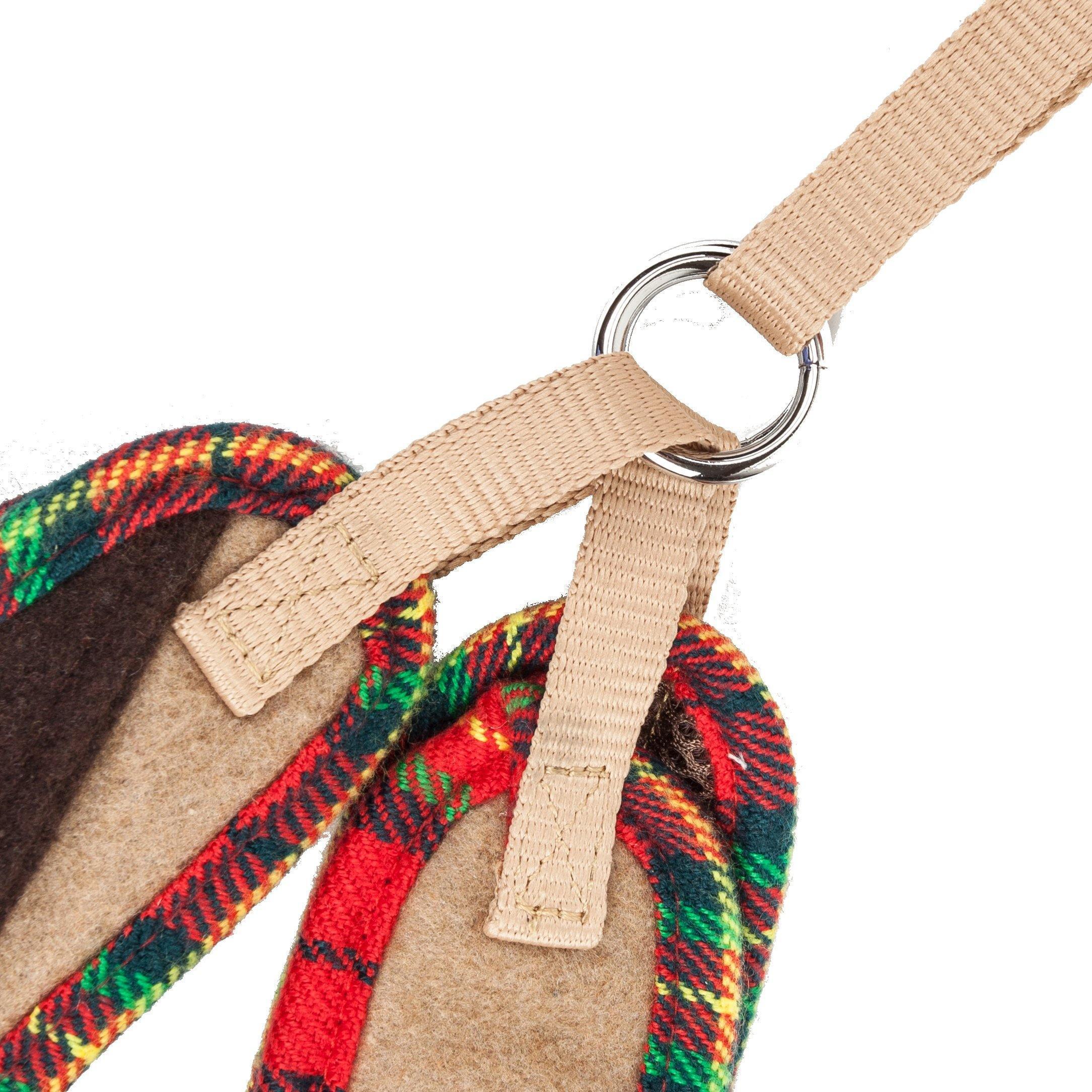 Luxe Dapperbone 2-in-1 Adjustable Fashion Dog Harness and Leash