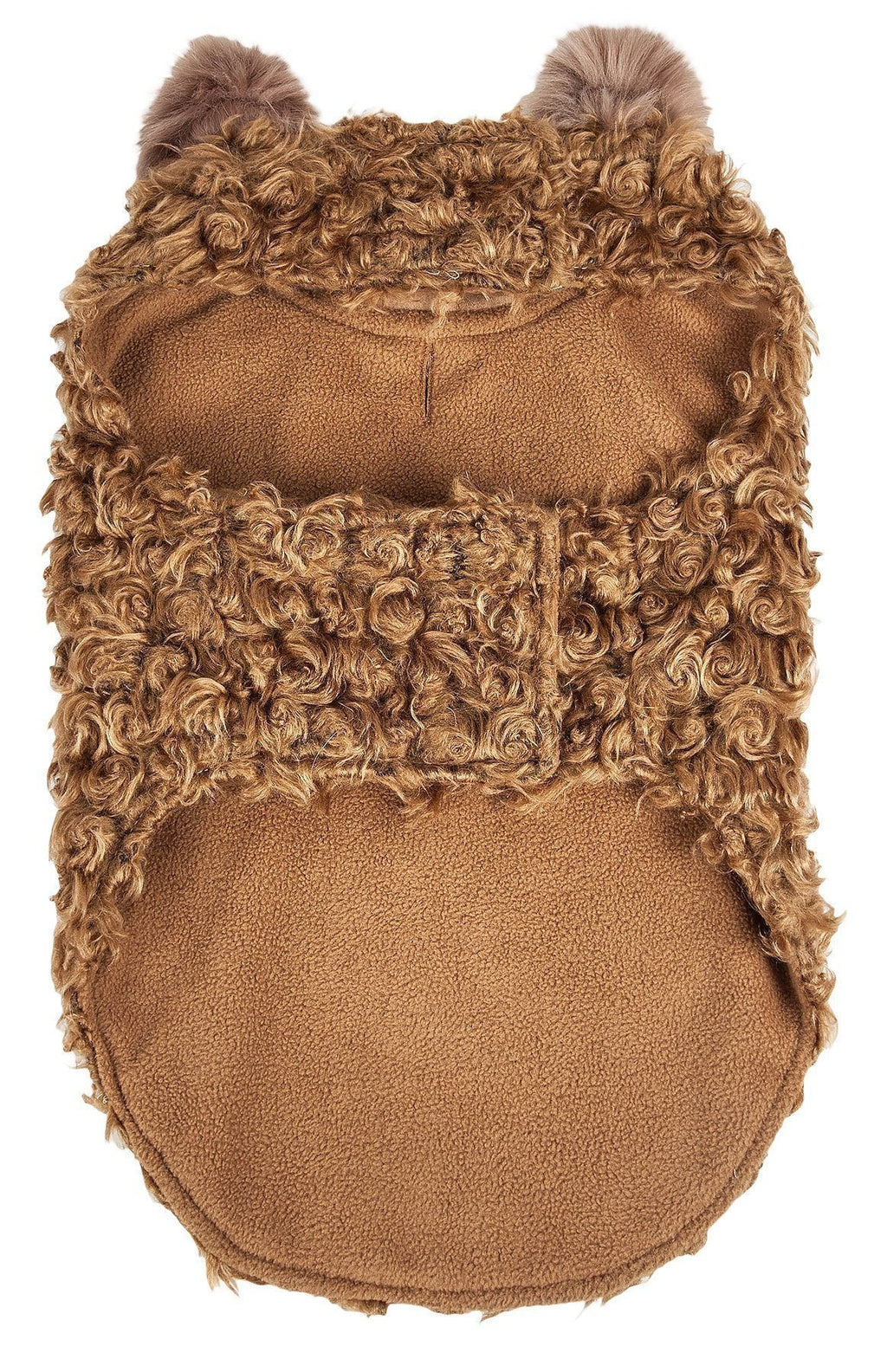 Luxe Furpaw Shaggy Elegant Fashion Designer Fur Dog Coat