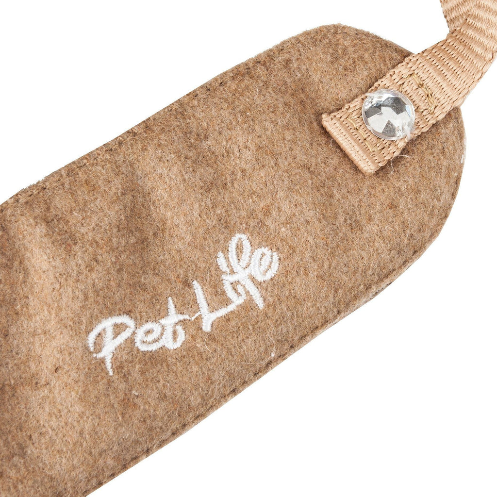 Luxe Furracious 2-in-1 Adjustable Dog Harness and Leash with Detachable Fur Collar