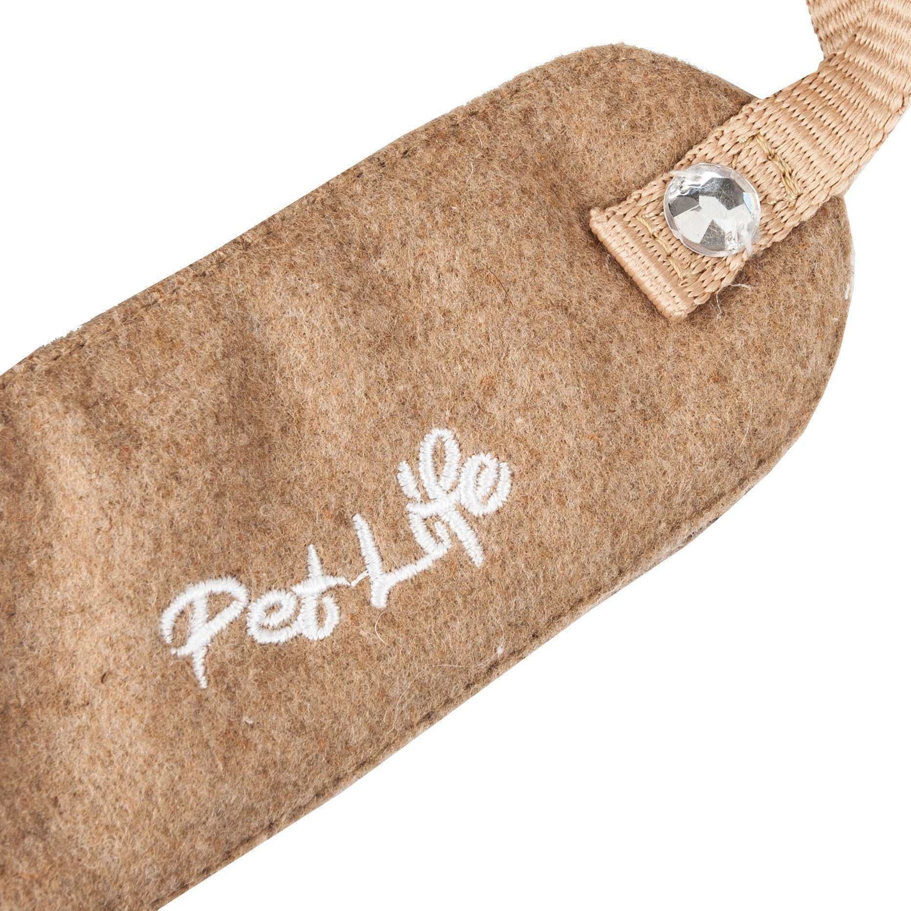 Luxe Furracious 2-in-1 Adjustable Dog Harness and Leash with Detachable Fur Collar