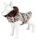 Luxe Furracious Cheetah Patterned Mink Designer Fur Dog Coat
