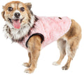 Luxe Pinkachew Charming Mink Fur Dog Coat