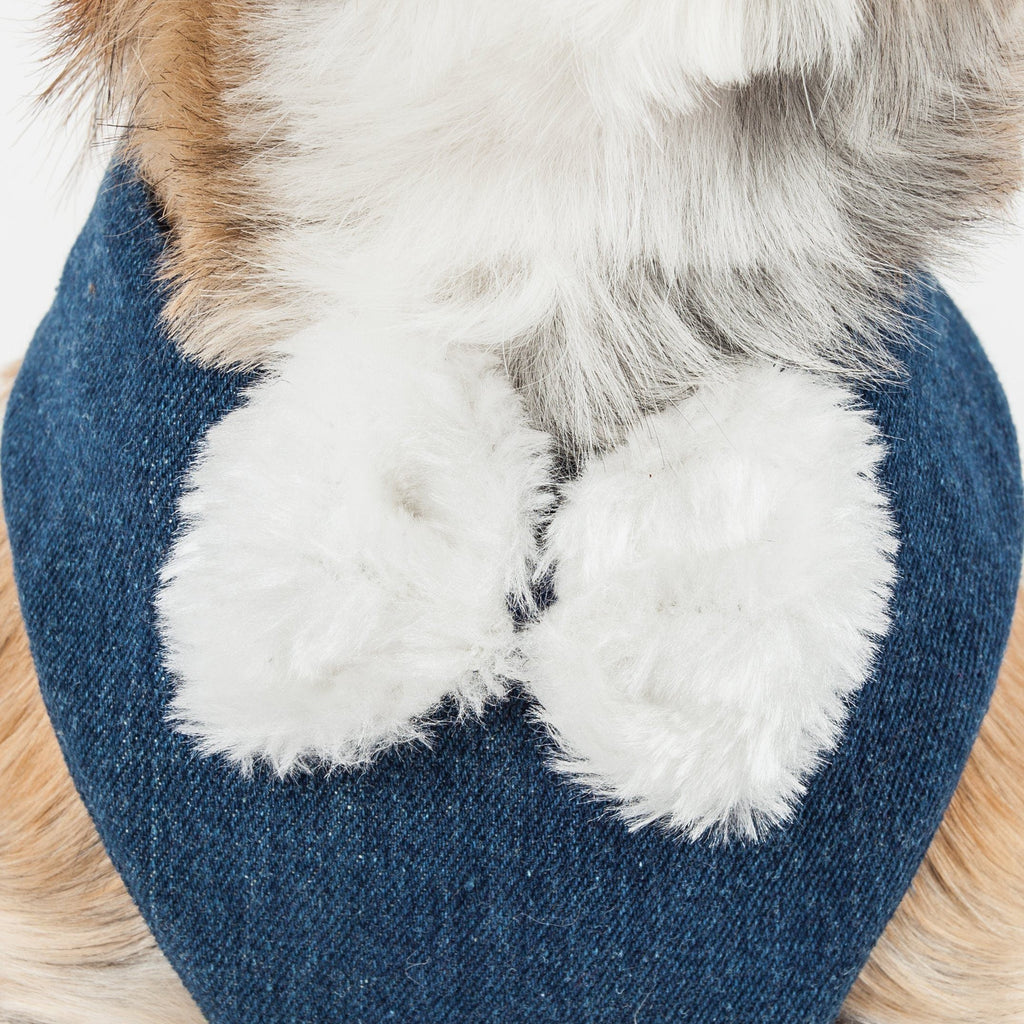 Luxe Pom Draper 2-in-1 Adjustable Fashion Dog Harness and Leash