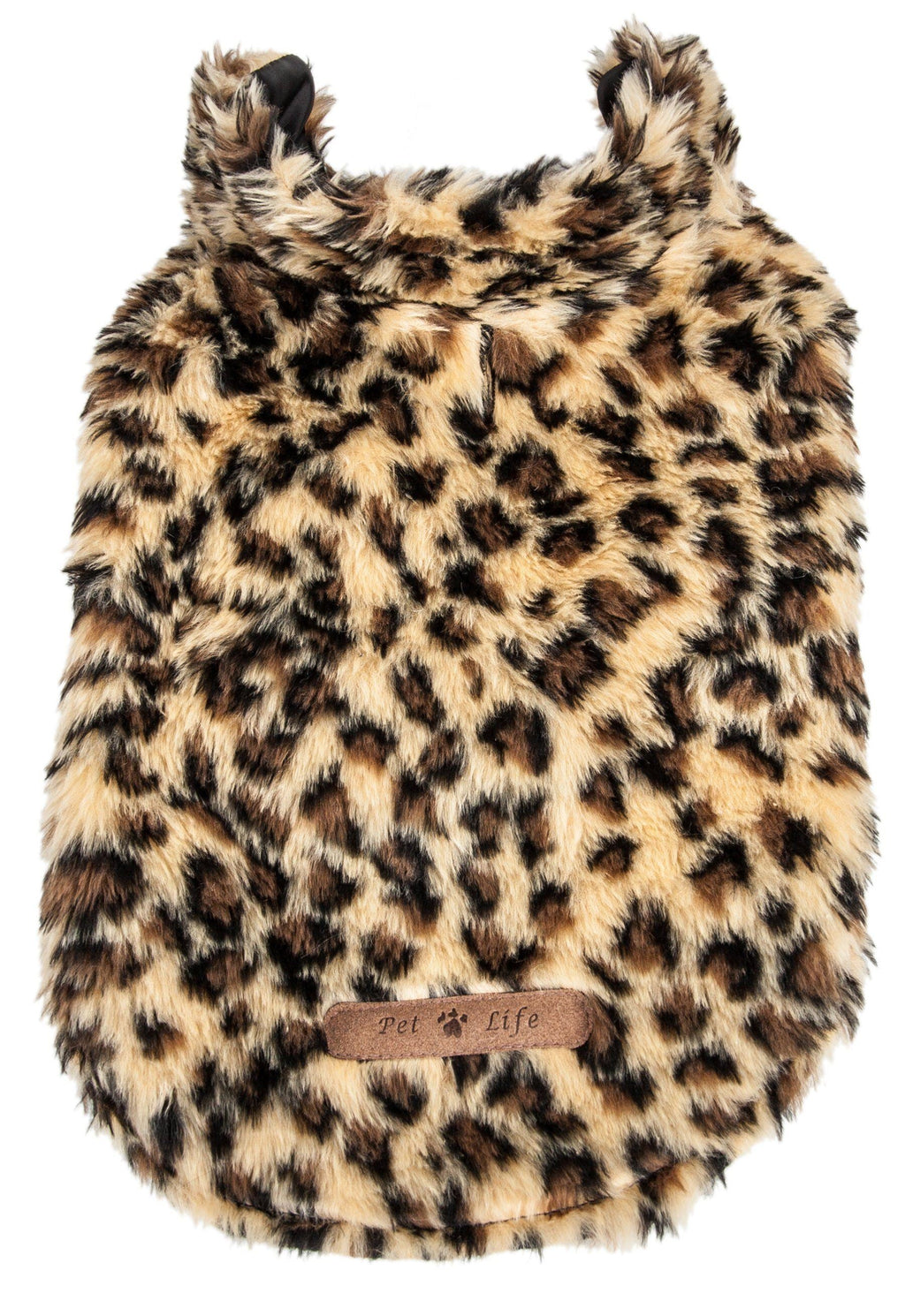 Luxe Poocheetah Cheetah-Spotted Mink Fur Dog Coat
