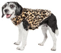Luxe Poocheetah Cheetah-Spotted Mink Fur Dog Coat