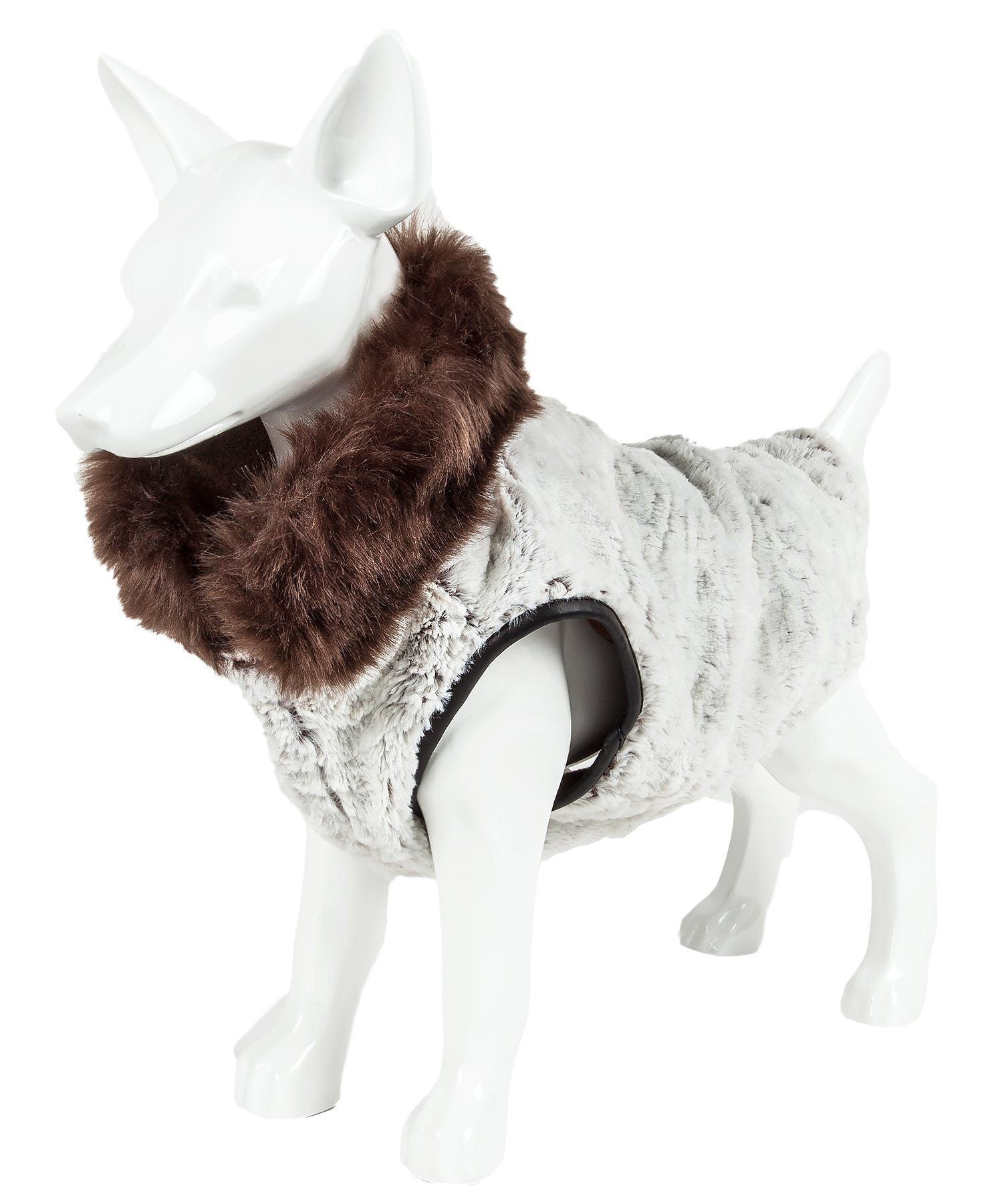 Luxe Purrlage Pelage Designer Fashion Fur Dog Coat