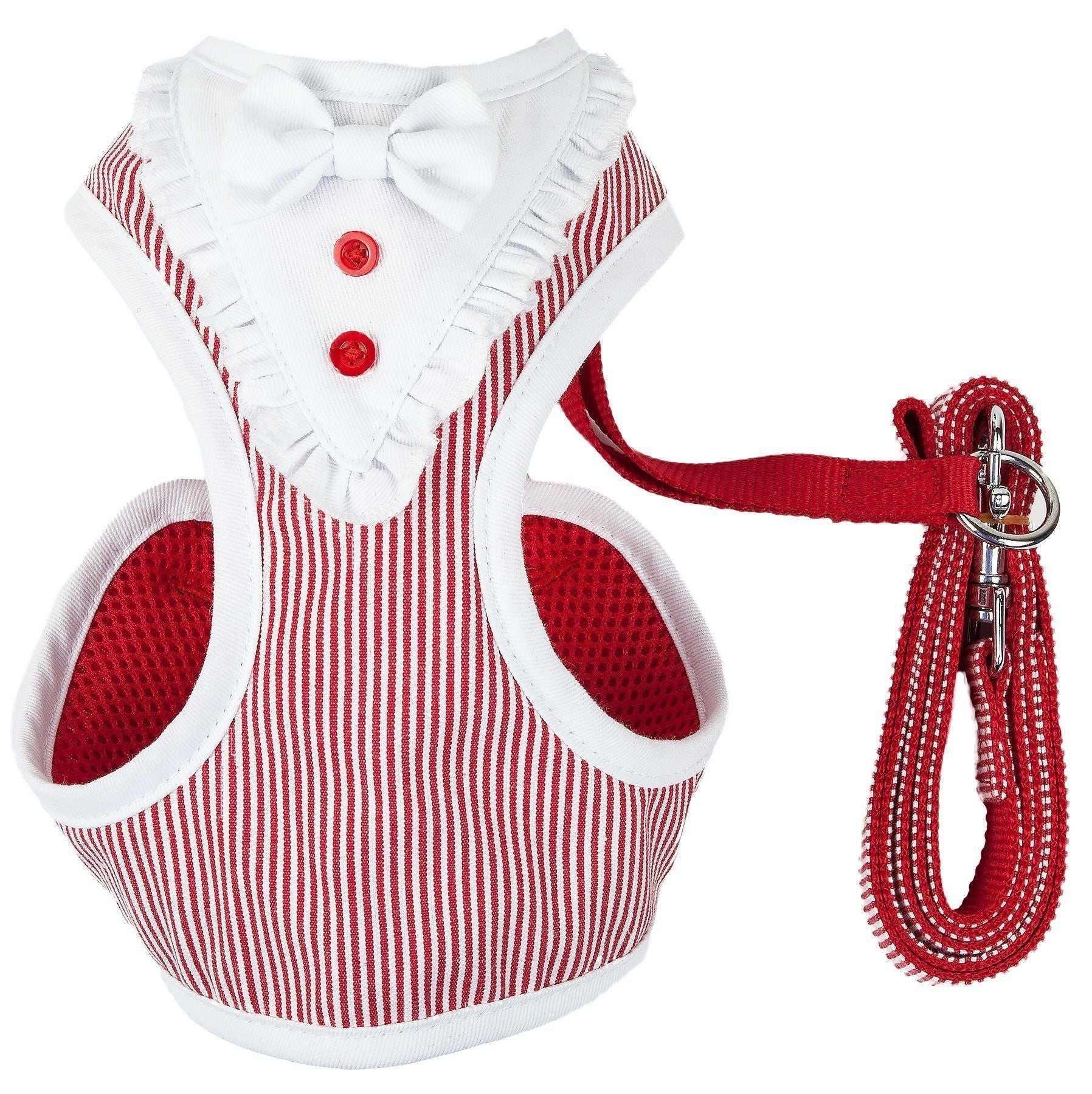Luxe Spawling 2-in-1 Adjustable Fashion Dog Harness and Leash