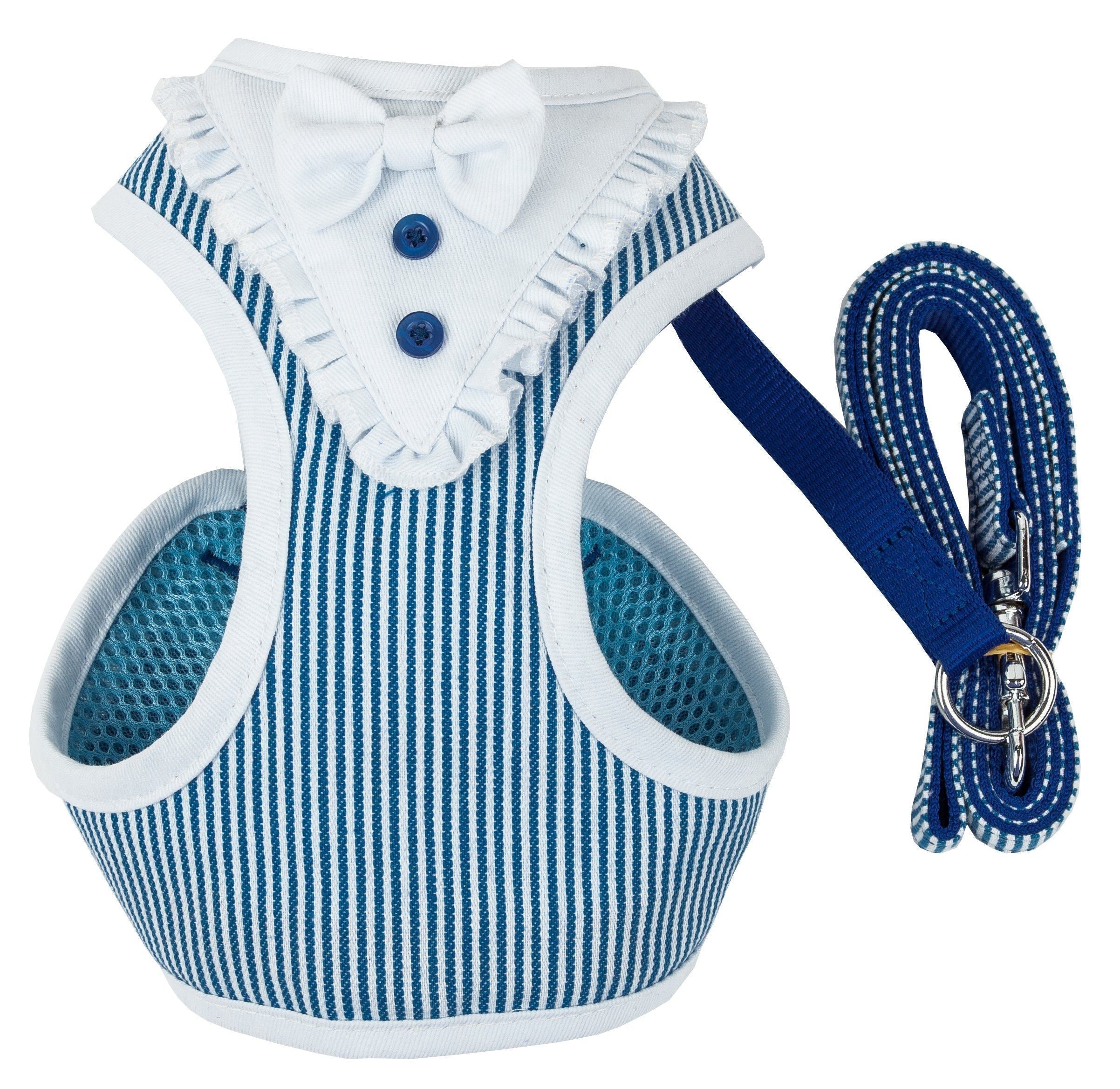 Luxe Spawling 2-in-1 Adjustable Fashion Dog Harness and Leash
