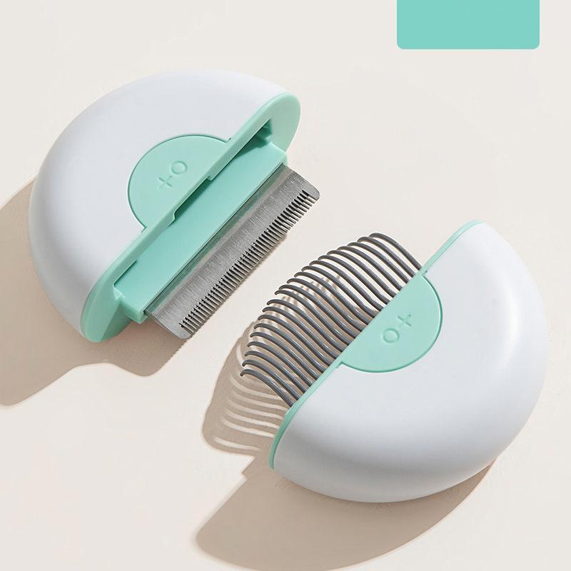 LYNX 2-in-1 Travel Connecting Grooming Pet Comb and Deshedder
