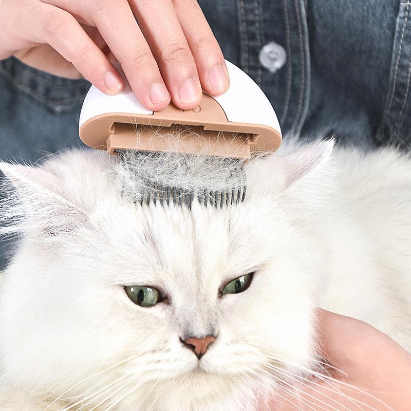 LYNX 2-in-1 Travel Connecting Grooming Pet Comb and Deshedder