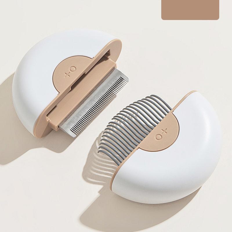 LYNX 2-in-1 Travel Connecting Grooming Pet Comb and Deshedder