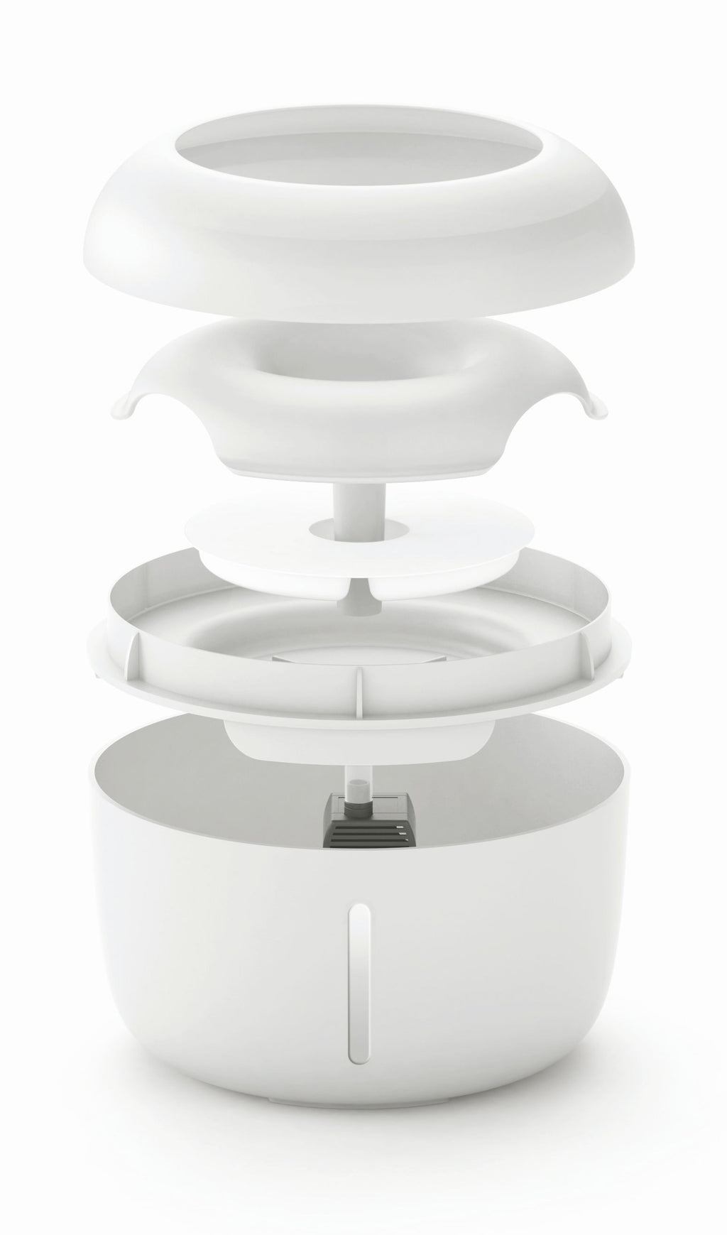 Moda-Pure Ultra-Quiet Filtered Dog and Cat Fountain Waterer